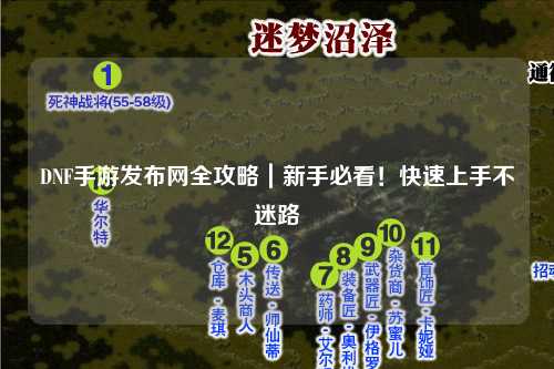 DNF手游發布網全攻略｜新手必看！快速上手不迷路