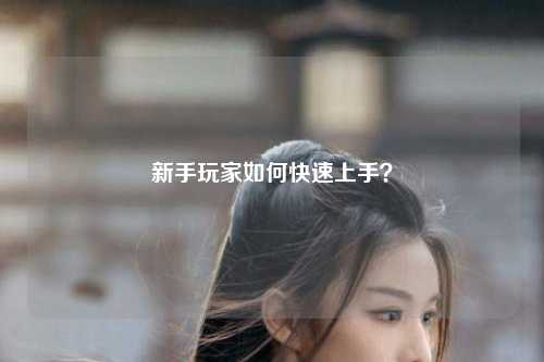 新手玩家如何快速上手？