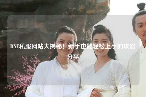 DNF私服網站大揭秘！新手也能輕松上手的攻略分享