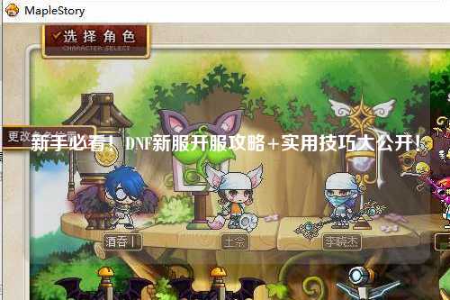 新手必看！DNF新服開(kāi)服攻略+實(shí)用技巧大公開(kāi)！