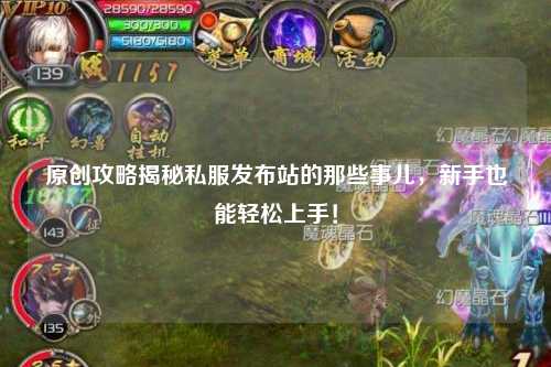 原創(chuàng)攻略揭秘私服發(fā)布站的那些事兒，新手也能輕松上手！
