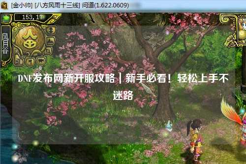DNF發布網新開服攻略｜新手必看！輕松上手不迷路